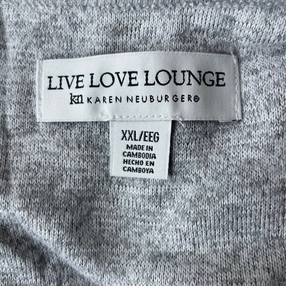 Karen Neuburger Women's Animal Print Pajama Set Loungewear Cozycore Sz XXL - Picture 7 of 9